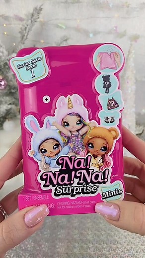 Unboxing Cute Nanana Surprise Mini Dolls