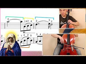 JS Bach + Gounod AVE MARIA Cello Lesson