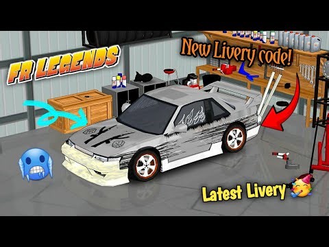 Livery code Nissan S13 Low Static in fr legends||Fr legends latest livery code 2025||Fr legends