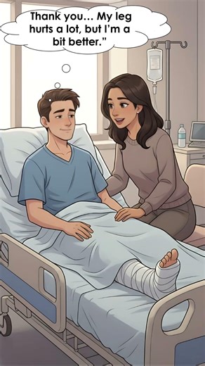 💬 English Dialogue: Hospital Visit – Visitor and Patient