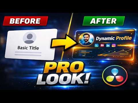 Motion Graphics Cards in 14 Minutes | Fusion Power Trick