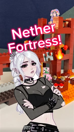 pyroxlego | Lego Nether Fortress! ��� #lego #legominecraft #minecraft #review #instalego #legogram #afol Art used: @blushyspicy Song used: Wet Hands... | Instagram