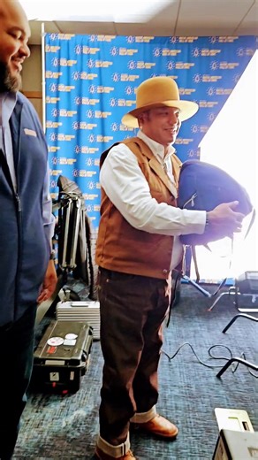 13 reactions | A little behind the scenes before getting filmed. National Native American Hall of Fame. | Ross Anderson | Facebook