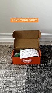 "If you love your dog, give them a Bullymake Box!" Made with safe, non-toxic materials, these tough toys and delicious treats are built just for power chewers. 💪 Keep them happy, healthy, and entertained! 🐾🎁 | BULLYMAKE