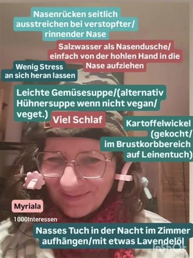 🤒🤧🍀Was ich bei Erkältung gemacht habe ~ Hausmittel 🙏🏻💚🍀 #hausmittel