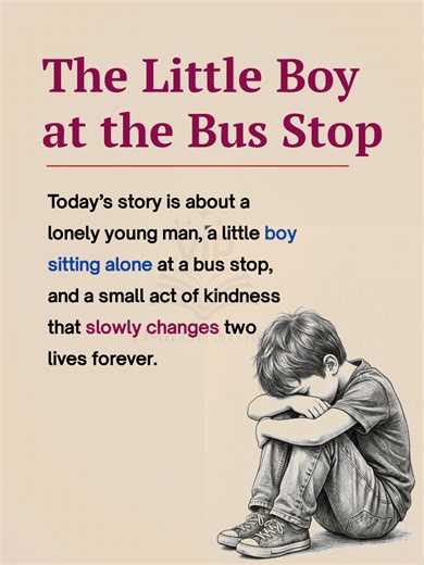 Learn English Through Emotional Story: The Little Boy at the Bus Stop