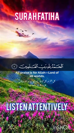 Surah Al Fatiha Quran recitation