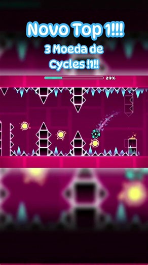 A coin mais difícil do geometry dash (thinking space ii)