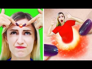 SMART BEAUTY HACKS FOR EMERGENCIES | 6 EASY HACKS, TIPS & TRICKS FOR AMY SITUATIONS BY CRAFTY CRAFTS