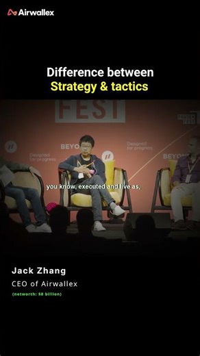 Strategy vs Tactics — Why Most Founders Get It Wrong ⚠️ ‪@airwallex‬