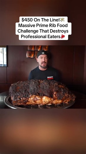 Prime Rib Food Challenge $450 On The Line — Massive Steak Feast