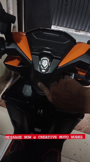 305 reactions · 89 shares | Honda click Fingerprint keyless Auto engine start Demon eye with RGB running lights Leg Running lights Shifting Underglow | Creative Moto Works • Milbz • | Facebook