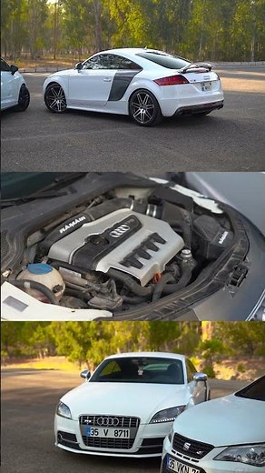 Audi TT 2.0 TFSİ / Exhaust Sound / Software + Downpipe #tuning