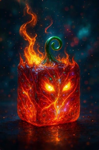 Finally! Roblox Flame Fruit Sliced Open... What’s Inside?! 🔥 (Sound On)