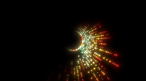 Radial splash particles