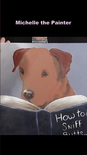 SNIFF BUTTS #painting #acrylicpaintingtechniques #art #acrylictechniques #drawing