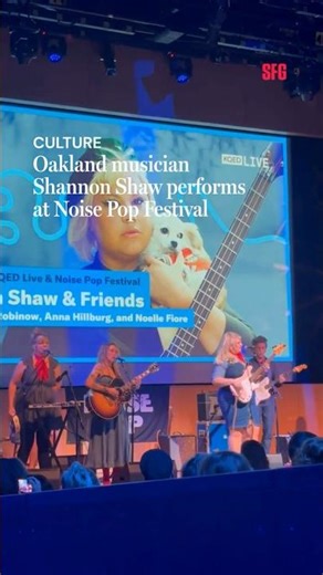 Oakland musician Shannon Shaw performs at Noise Pop Festival