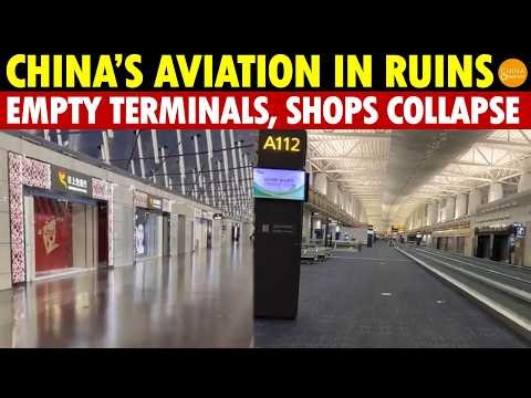 China’s Airports Turn into Ghost Towns! $200 Billion Spent, Yet It Ends in Chaos!