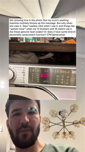 Washing Machine Error Messages Seem Strangely Personal #shorts