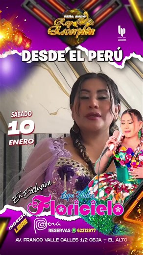 Dulce Floricielo: Noche de Fiesta en El Alto