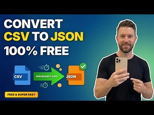Best Free CSV to JSON Converter — No Installation Needed