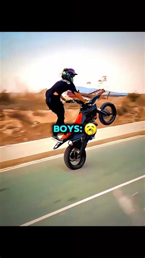 Stunts are only for real men 💀 #dirtbike #stunts #edit #trollface #shorts