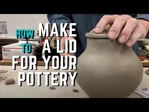 How to Make a Lid for your Pottery I MR. E CERAMICS