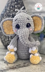 Crochet Elephant Pattern, Amigurumi Elephant Pattern, Crochet Elephant, Elephant Toy Pattern, Amigurumi Elephant, Crochet Animal Pattern, - Etsy