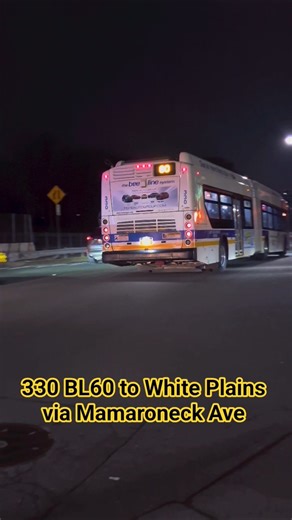 #beelinebus: 330 BL60 @ Fordham Rd & Southern Blvd #youtubeshorts #music #thebronx #dark #4k