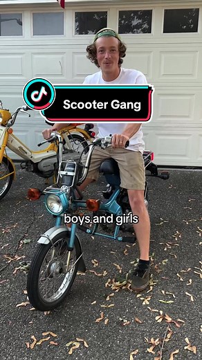 Scooter gang. #honda #moped #scooter