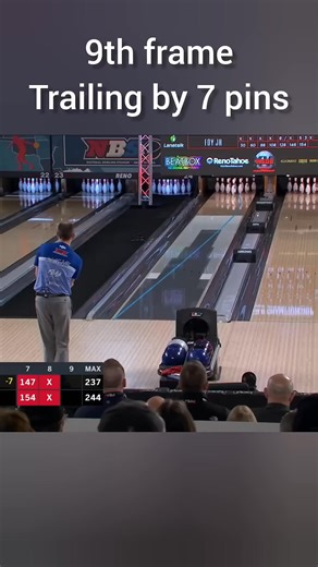 129K views · 1K reactions | INTENSE match ending at the 2025 PBA World Championship #shorts | LucasBowls | Facebook