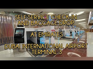 Self Service Check-in & Baggage Drop Kiosk : Would you try this on your next flight with Emirates?