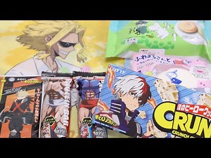 Weekly Convenience Store Foods Familymart My Hero Academia Campaign and Moomin Sweets