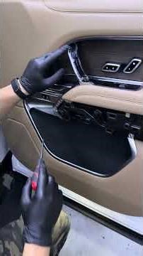 Land Rover sport L460 2025 how open remove door panel #removal #doorpanel #landrover