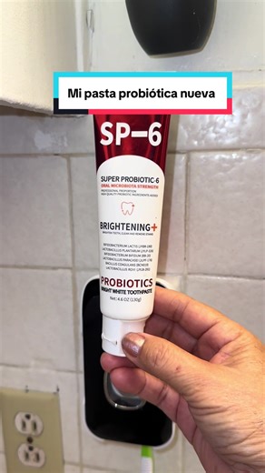 MSDRWIKEY SP-6 toothpaste/probiotic oral care for enamel #pastadental #cuidadobucal #probiotictoothpaste #tiktokshop #selfcare