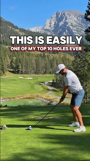 One of my Top 10 golf holes I’ve EVER played in the WORLD! #golf #golfcourse #golfvlog
