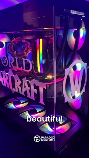 WoW themed Gaming PC build! #pcbuild #gamingpc #worldofwarcraft #pcgaming