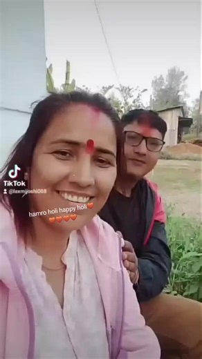 @laxmi joshi #Titk # happy holi 2082