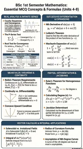 MATH FORMULAS
