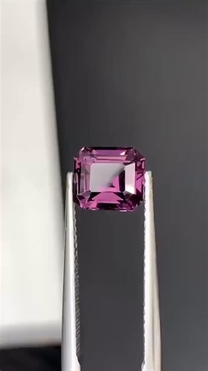 Lucky Gems and Minerals on Instagram: "Very Beautiful Top quality Natural Luxury Purple Spinel The quality and colour is best 2.05 carats Dimensions: 7.1 * 6.2 * 4.5 Origin : Burma Shape : Emerald Cut Color : Luxury Purple Color Treatment: Natural Certificate: ON BUYER’s Clarity : Flawless Price DM me"