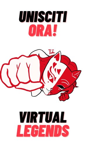 Virtual Legends on Instagram: "Benvenuti in Virtual Legends Community! ✨ La community nata da Virtual Cosplay per tutti i cosplayer dell’universo Riot, dove ogni passione trova casa. 🎭 Che tu sia alle prime armi o un veterano/a del cosplay, qui troverai una vera famiglia pronta a condividere gioia, creatività e divertimento. Eventi, shooting in esterna e tante sorprese ti aspettano… Unisciti a noi e diventa anche tu una leggenda! 🌟 Ringraziamo @latataa.draws per aver realizzato il nostro logo.