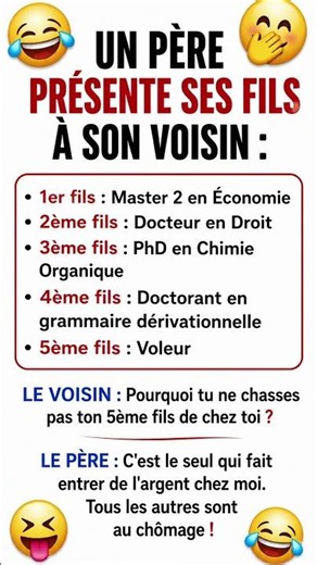 Petite blague pour ce jour #blaguedrôle #blague