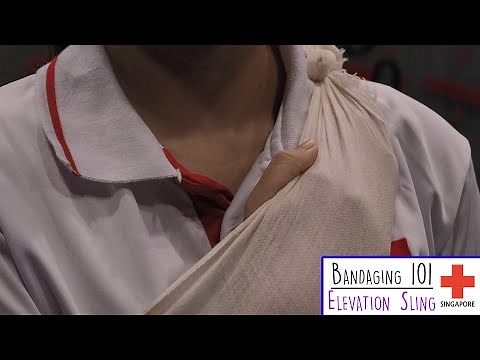 Bandaging 101 - Elevation Sling