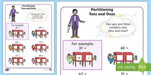 Maths Magician Partitioning Game - Tens and Ones