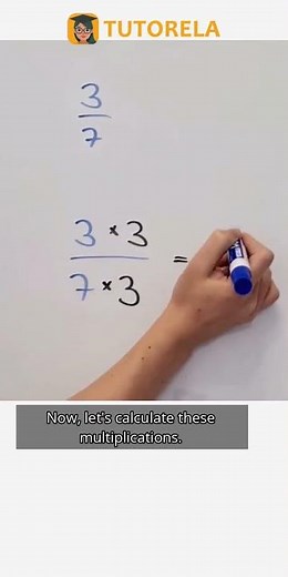 How to Multiply 3/7 by 3: Fraction Simplified #Math #SimpleFractions