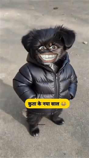 कुता के नया साल 😂🤣 #thetharpuns #heharpuns #funny #funnydogs #newyear