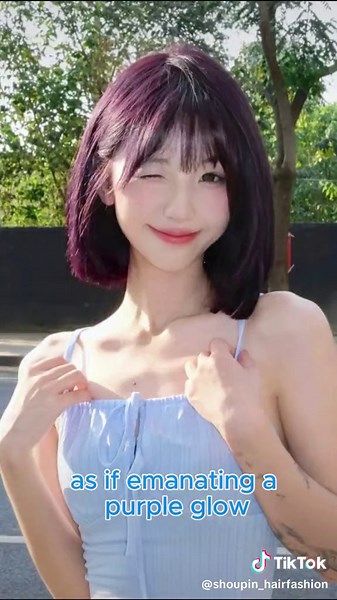 Grape Purple Hair Color: Enchant Your Look