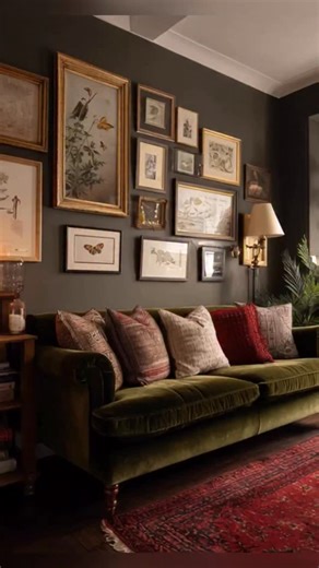 10K views · 2.7K reactions | So many beautiful greens to choose from!  . . #interiordesign #aidesign #cottagecore #vintagehome #darkgreen #greendesign #fblifestyle #greeninterior #livingroomdecor #livingroomdesign | Melanie Jade Design | Facebook