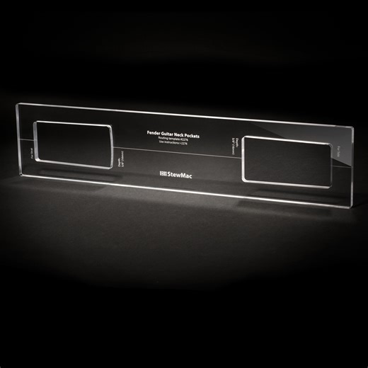 Neck Pocket Routing Template for Fender