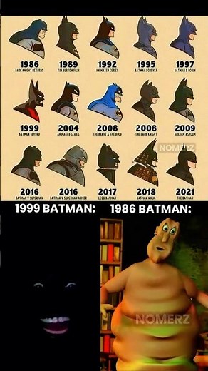 Evolution of Batman Design 💀